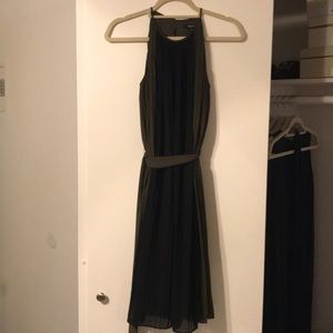 Madewell Colorblock belted Dress